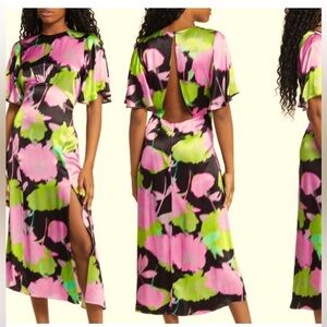 Topshop Austin Abstract Floral Dress 12